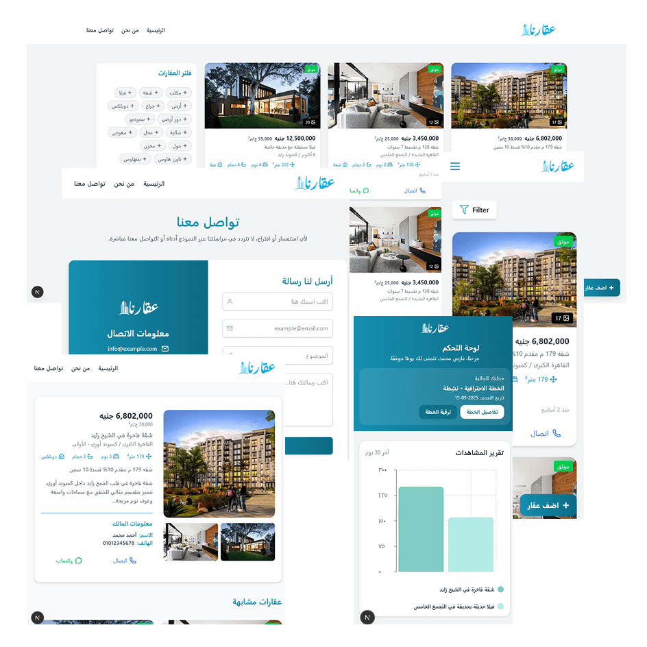 Aqarnna Property website