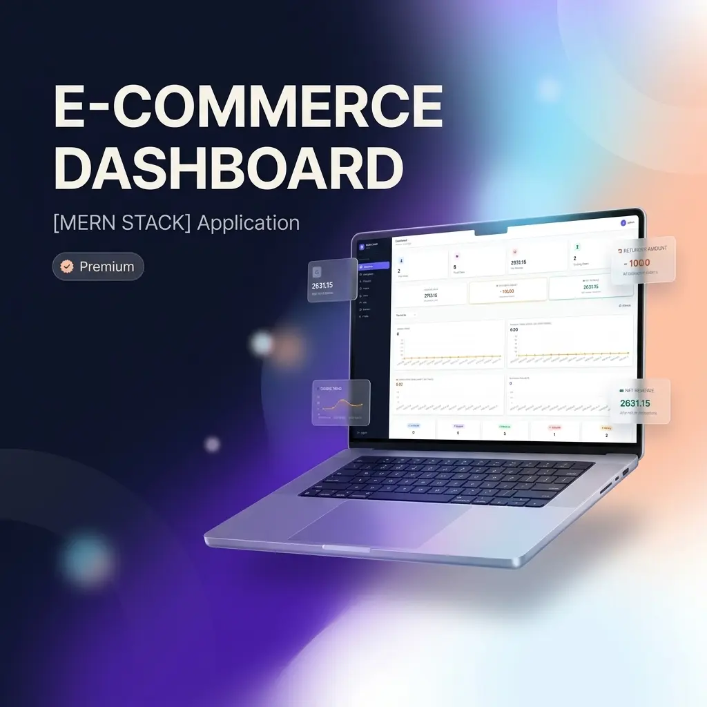 E-Commerce Admin Dashboard