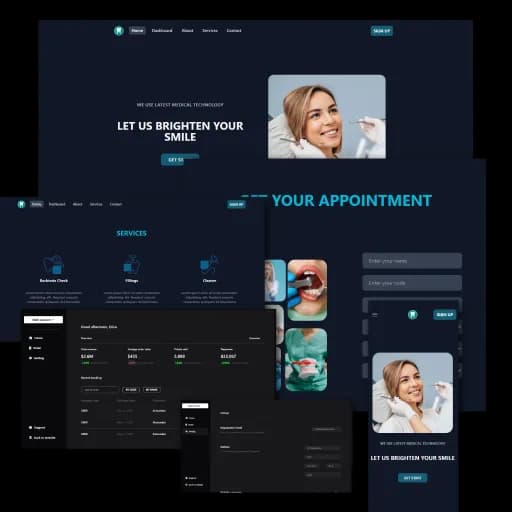 Dental booking website